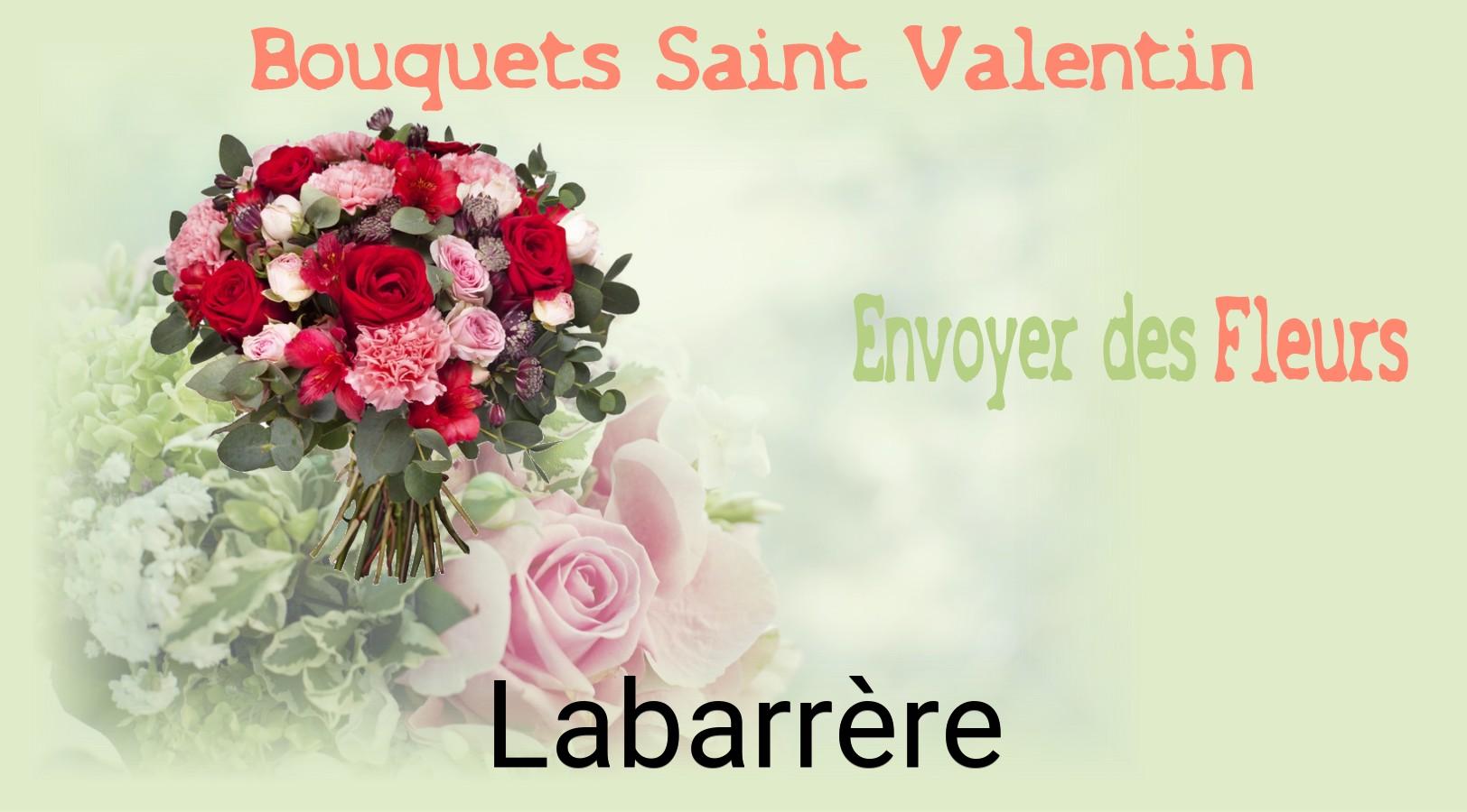 Roses de Saint-Valentin livrées à Labarrère